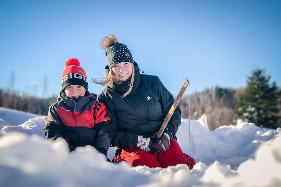 15 min. Tadoussac : Family-Friendly Ice Fishing Experience - Catching speckled trout: the small techniques that make bites happen