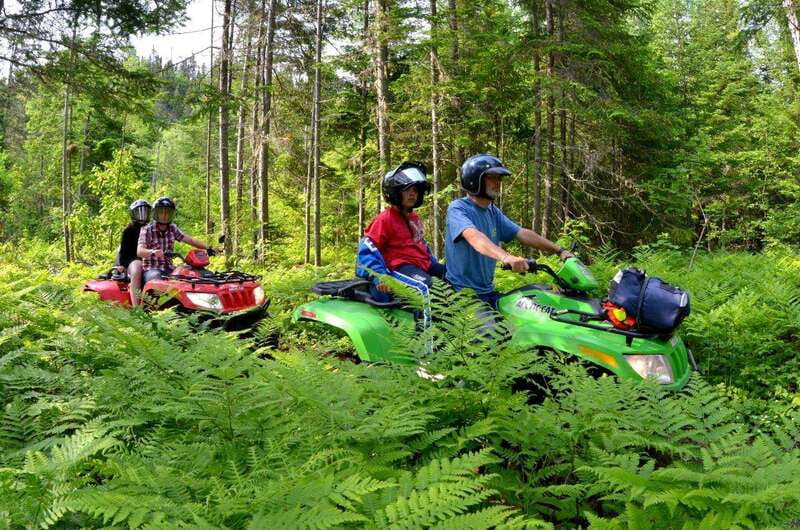 15 min. Tadoussac : Guided ATV tour excursion - Tips for Families and Passengers