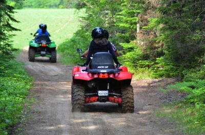 15 min. Tadoussac : Guided ATV tour excursion