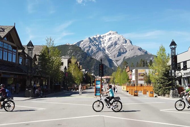 2-Hour Guided Banff Townsite e-Bike Explorer - Meeting at Bear Street: getting set up without stress