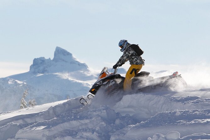 2 Hour Wilderness Adventure Snowmobile Tour in Whistler - The scenic stops: backside Blackcomb, Black Tusk, and Mount Fee