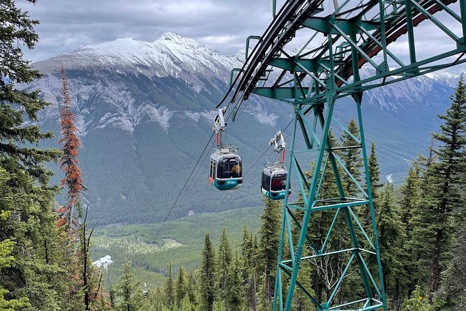 8 Iconic Stops. 12 Comfy Seats. See Banff's Best in First Class. - Johnston Canyon lower falls and Bow Falls: the walkable finale