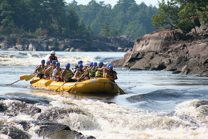 Adventure Rafting on the Ottawa River - About 5 hours of whitewater on the Ottawa River