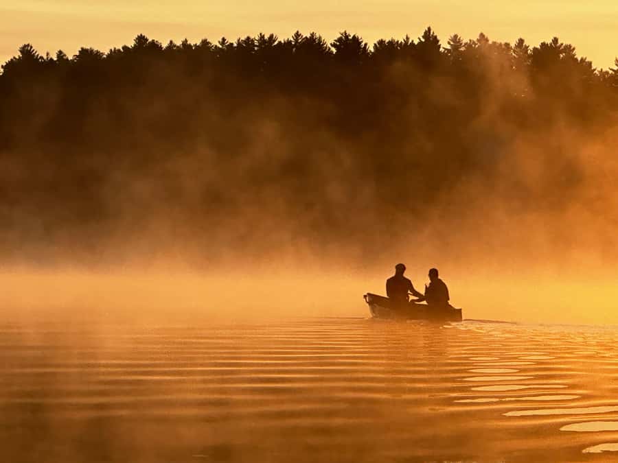 Algonquin Park: Deluxe 4-Day/3-night Canoeing/Camping - Day 4: Sunrise paddle, swimming moments, and a final campfire mood