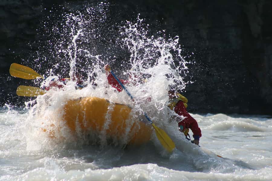 Athabasca Falls: Class 2 White Water Rafting Adventure - Why this Athabasca Falls run feels calmer than most Jasper rafting