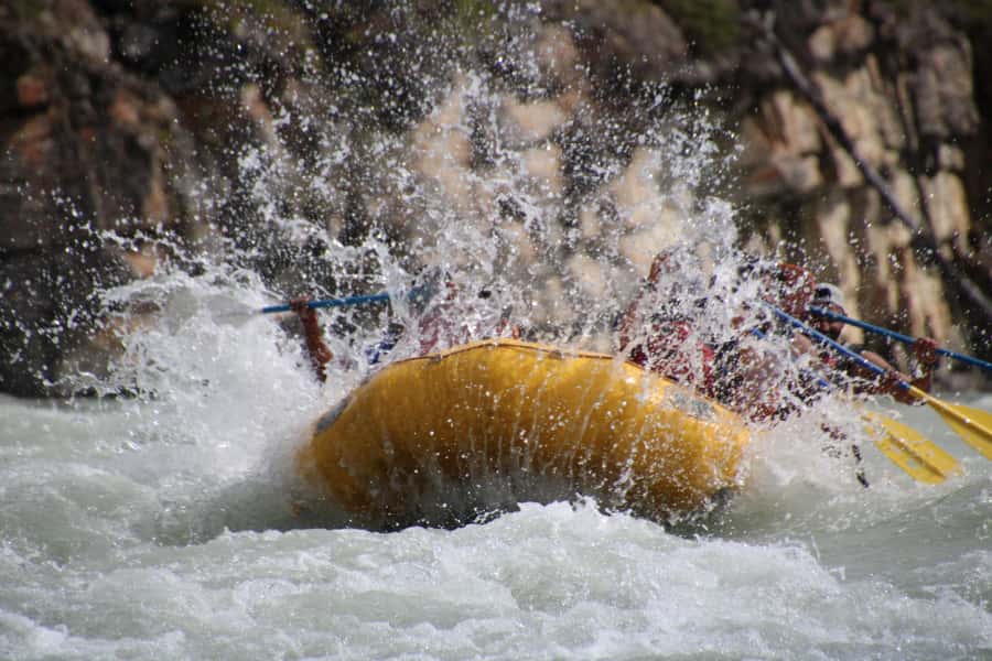 Athabasca Falls: Class 2 White Water Rafting Adventure - What to bring so you feel comfortable after the splash