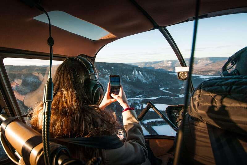 Attitude-Helicopter: Helicopter tour of Quebec City - Two flight options, 2 ways to see Quebec from the air