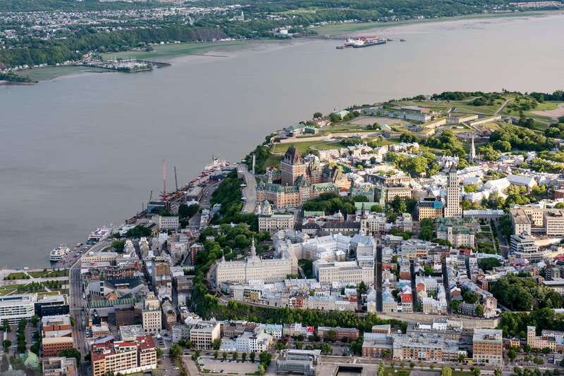 Attitude-Helicopter: Helicopter tour of Quebec City - Château Frontenac and the Citadel: why the 45-minute route hits hard