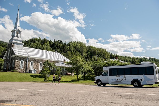 Back Country of the Fjord and the National Park - Stop 3: Rivière-Éternité village passing with nativity scene culture
