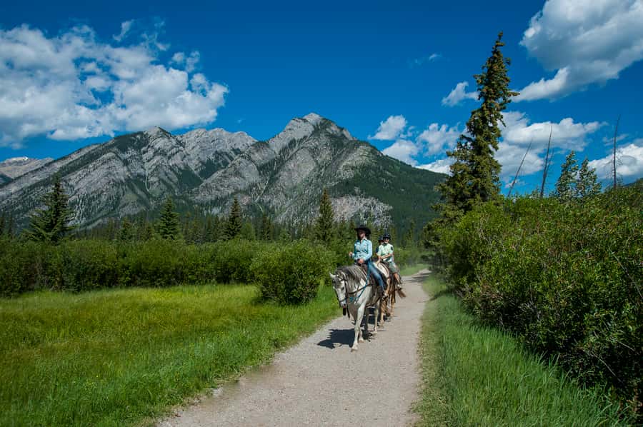Banff: 3-Hour Bow Valley Loop Horseback Ride - Warner Stables return and what the dismount feels like