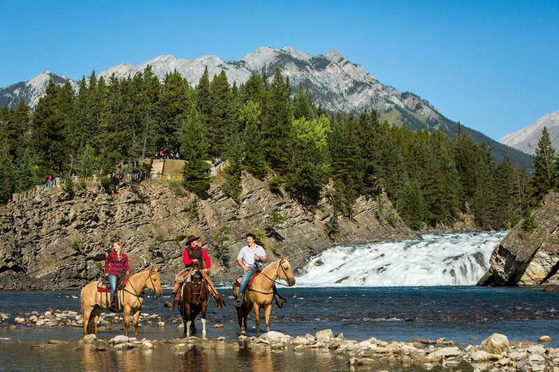 Banff: 4-Hour Sulphur Mountain Intermediate Horseback Ride - Entering The Banff Springs Corrals and getting your bearings