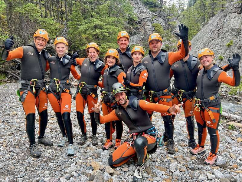 Banff: Beginner Canyoning Half-Day Tour - Guides make or break it: what you can expect from the small group vibe