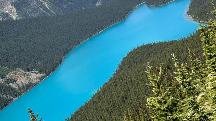 Banff/Calgary/Canmore: Crowfoot Glacier, 5 Lakes & Canyon - Crowfoot Glacier Viewpoint: Short Time, Big Impact