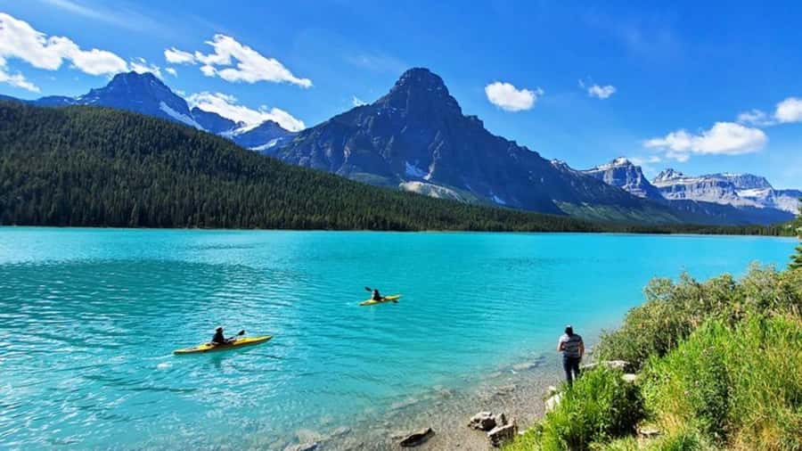 Banff/Calgary/Canmore: Crowfoot Glacier, 5 Lakes & Canyon - Columbia Icefield and Marble Canyon: The Finale That Feels Like a Separate Trip