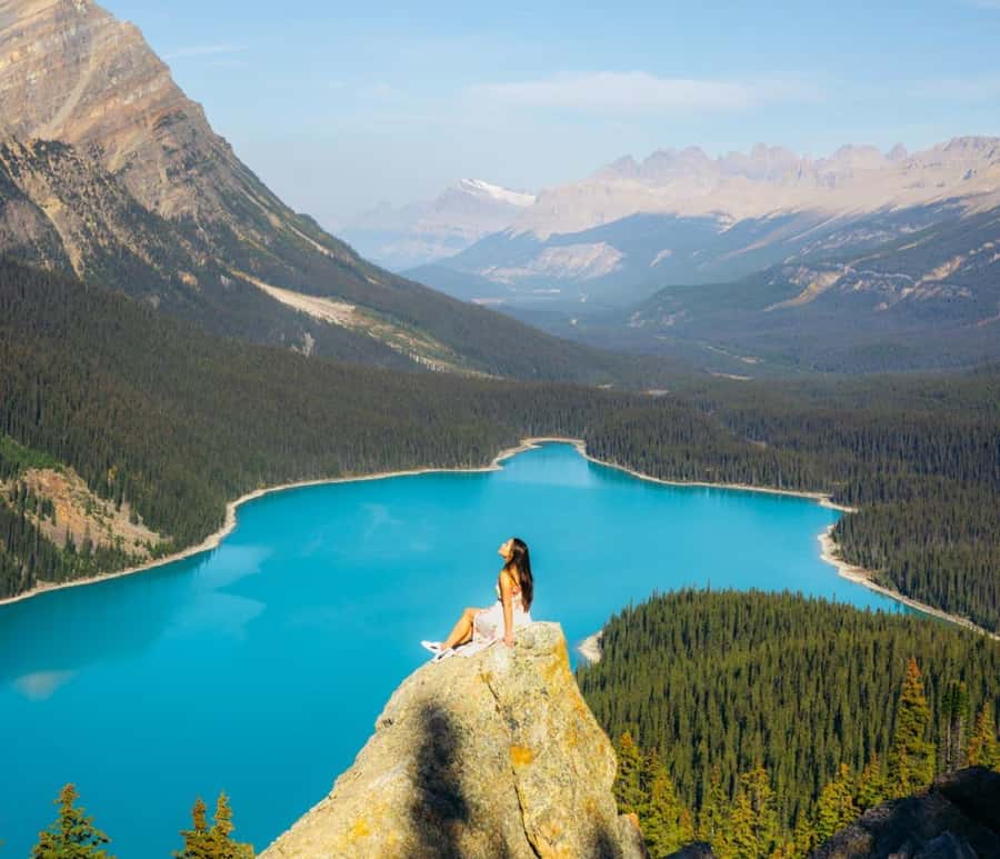 Banff/Calgary/Canmore: Crowfoot Glacier, 5 Lakes & Canyon - Lake Louise Time: Guided Views Plus a Real Lunch Window