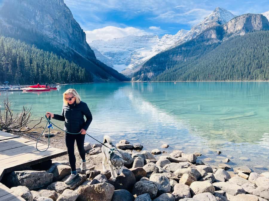 Banff/Calgary: Louise, Moraine/Bow, Emerald & Peyto 4 Lakes - Yoho National Park’s Emerald Lake, plus the quick Natural Bridge stop