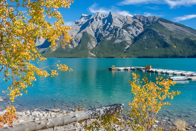 Banff Gondola, Lake Louise, Emerald Lake and Lake Minnewanka Tour - Lake Minnewanka and Two Jack Lake, two different kinds of water time