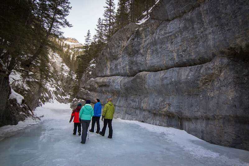 Banff: Grotto Canyon Icewalk - What to pack so the cold does not win