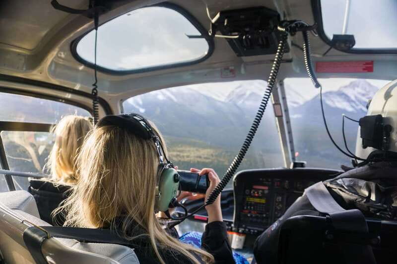 Banff/Jasper: Canadian Rockies Scenic Helicopter Tour - 20 minutes over Abraham Lake: blue water and bubble patterns