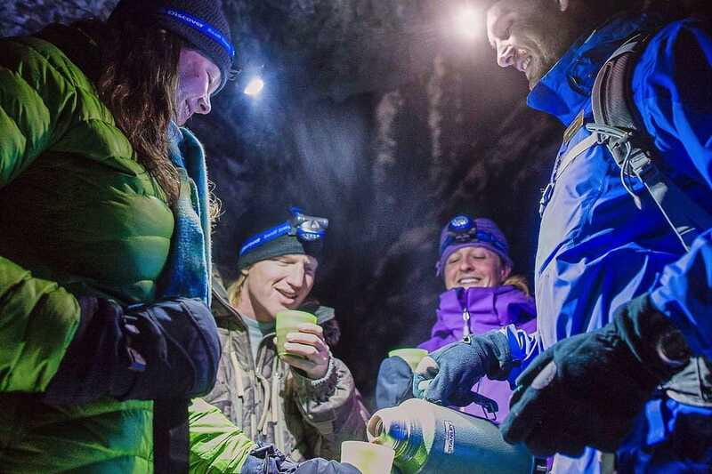 Banff: Johnston Canyon Evening Icewalk - Returning without your headlamp, and why your eyes learn fast