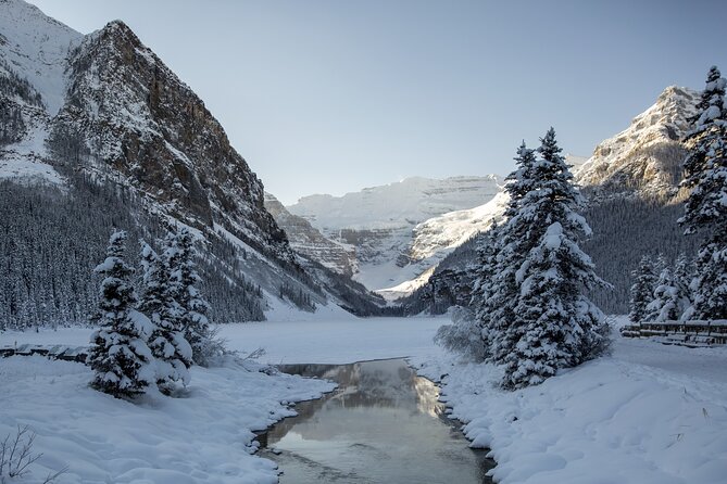 Banff, Lake Louise and Johnston Canyon - Winter Wonderland Tour - Lake Louise on Ice: Skates, Snowshoes, and Lakefront Time