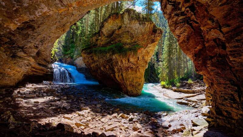 Banff, Lake Louise, Marble Canyon & Yoho National Parks Tour - Marble Canyon Walk: Bridges, Streams, Waterfalls, and Winter Footing