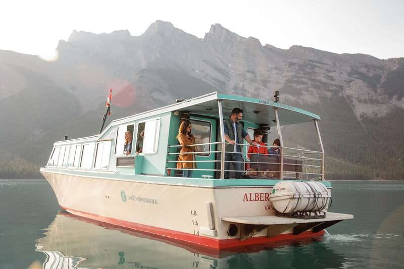 Banff: Lake Minnewanka Cruise - Wildlife at the Waterline: Sheep, Deer, Goats, and the Bear Rumor