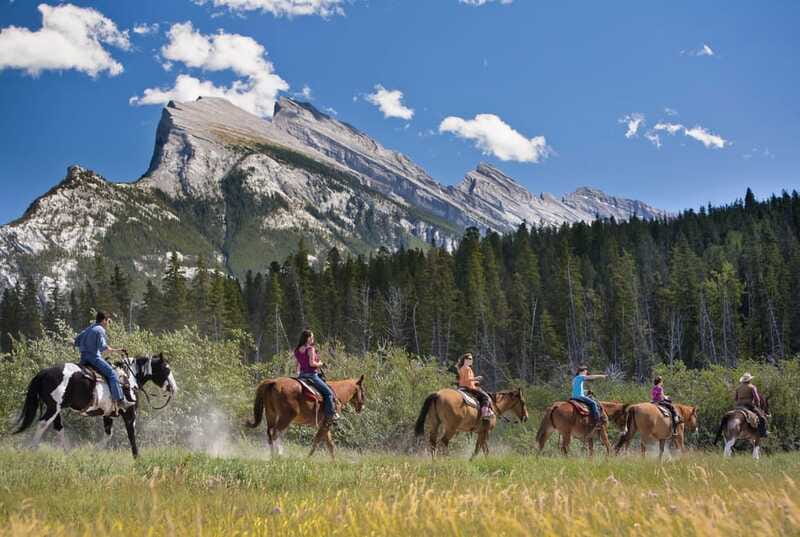 Banff National Park: 2-Hour Sundance Loop Horseback Ride - Cave and Basin area and the sulphur hot springs pass-by