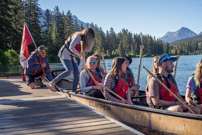 Banff National Park Big Canoe Tour - Guides make the experience: what names like Abbey, Maddie, and Cam suggest