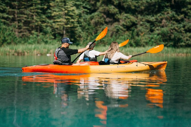 Banff National Park- Double Kayak Experience - Bow River time: turquoise water and an easy reset after land days