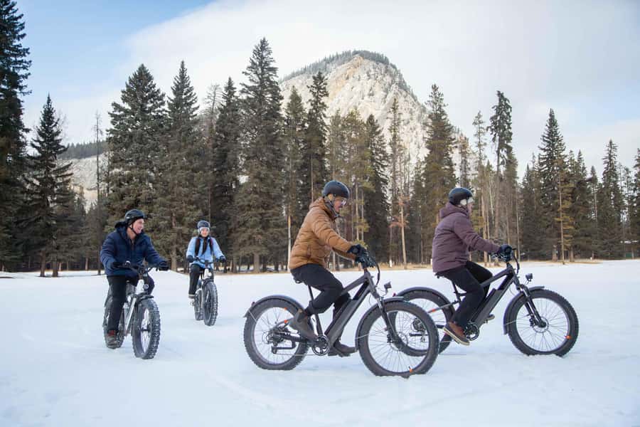 Banff Top Sights via Electric Fat Bike Tour All Skill Levels - Seasonal Riding: Snow, Summer Sun, and Everything In Between