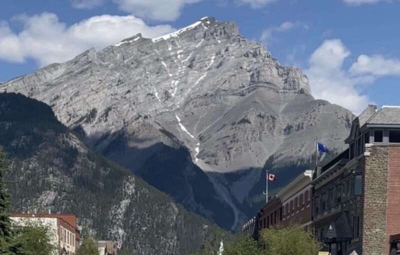 Banff Town: Guided Town Walking Tour with Snack - Getting Away From Banff Avenue for Better Views