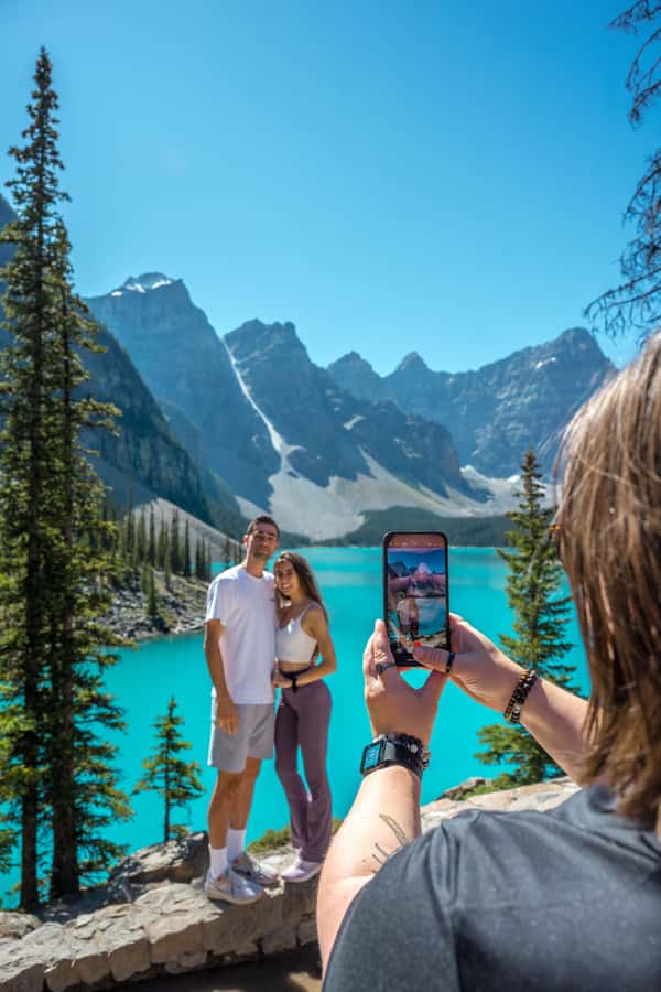 Best of Banff, Lake Louise & Moraine Premium Guided Day Tour - The guide experience: photo help and local stories that actually help