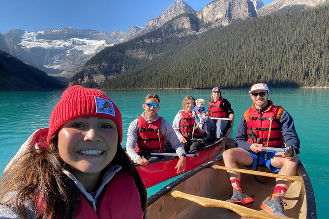 Bestseller from Canmore/Banff: Lake Louise Adventure - Lakeshore time at Lake Louise, canoe and the Fairmont moment