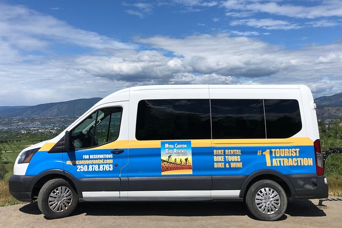 Bicyle Tour on Historical Kettle Valley Railway from Myra Canyon to Penticton - Rock ovens, the Naramata bench, and winery views on the home stretch