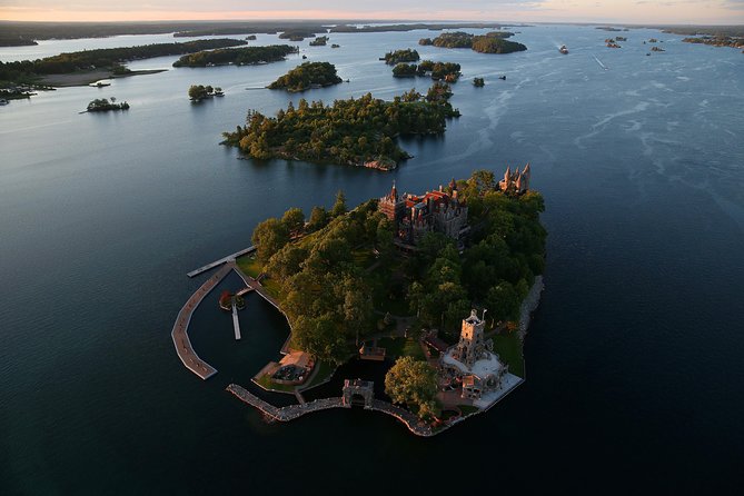 Boldt Castle and Thousand Islands Helicopter Tour - 1000 Islands Tower spotting and the 360-degree idea