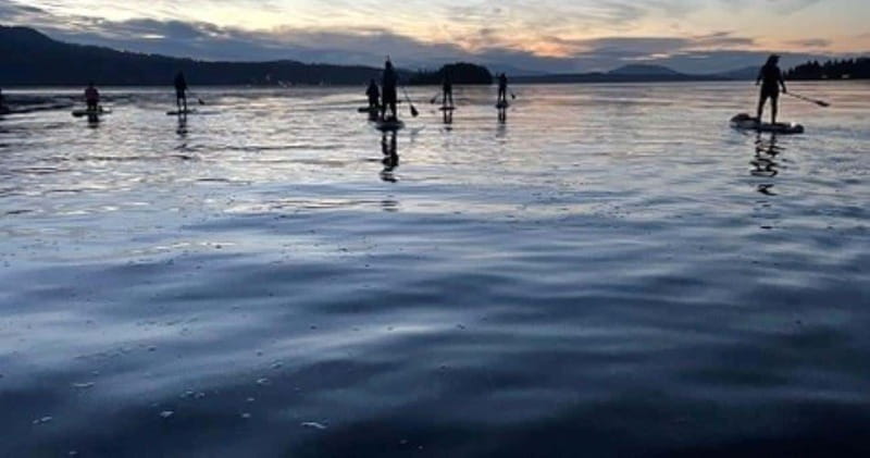 Brentwood Bay: Bioluminescence Tour - The main paddle and bioluminescent viewing (about 95 minutes)