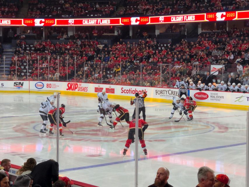 Calgary: Calgary Flames Ice Hockey Game Ticket - Calgary Flames NHL game at Scotiabank Saddledome, in real-world terms