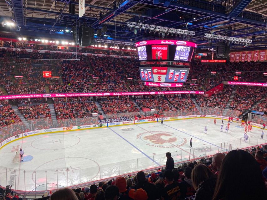 Calgary: Calgary Flames Ice Hockey Game Ticket - Getting in: phone ticket, QR code, and the gate on your ticket