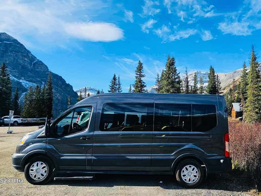 Calgary/Canmore/Banff: BEST of BANFF with LAKES Group Tour - How the van loop moves you through Banff’s big hits
