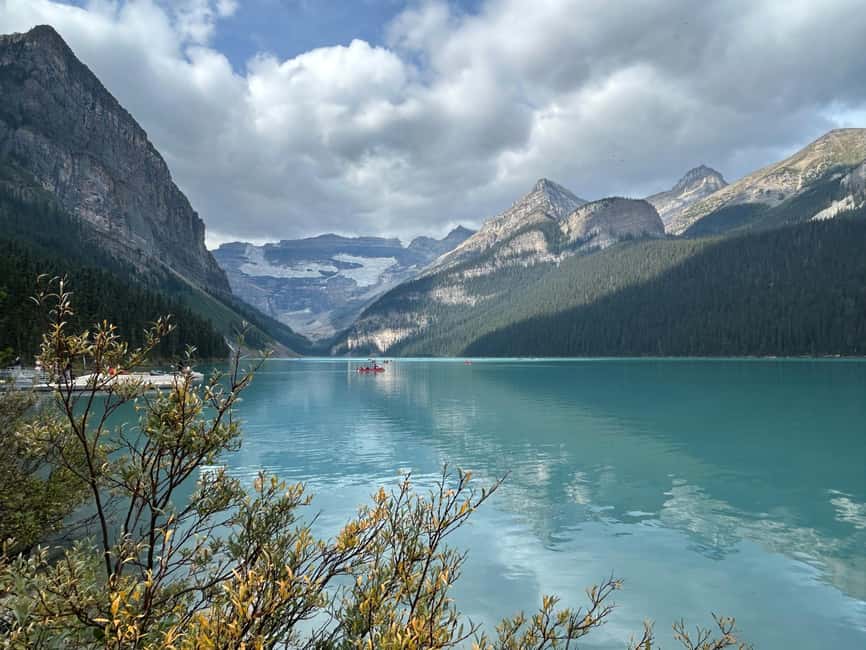 Calgary/Canmore/Banff: BEST of BANFF with LAKES Group Tour - Vermilion Lakes, Lake Minnewanka, Bow Falls: water stops that balance the day