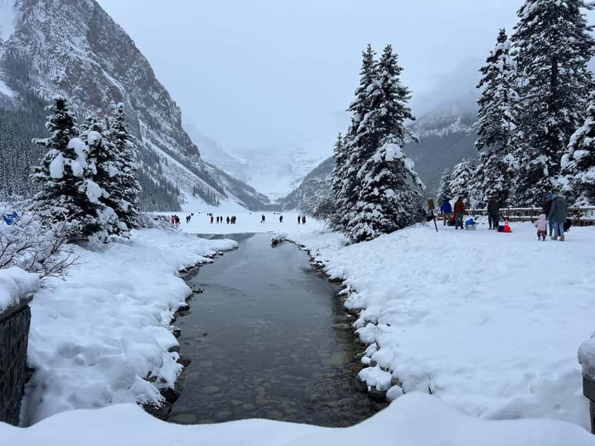 Calgary/Canmore/Banff: BEST of BANFF with LAKES Group Tour - Surprise Corner Viewpoint and Banff town time for photos and real-life snacks