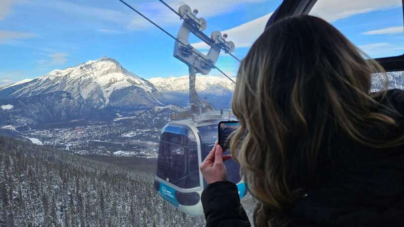 Calgary: Canmore, Banff, Lake Louise - Gondola Included - Gondola on Sulphur Mountain: the 360 view you plan your day around