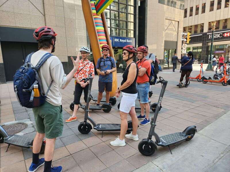 Calgary: E-Scooter City Highlights Tour - Key highlights you will feel right away