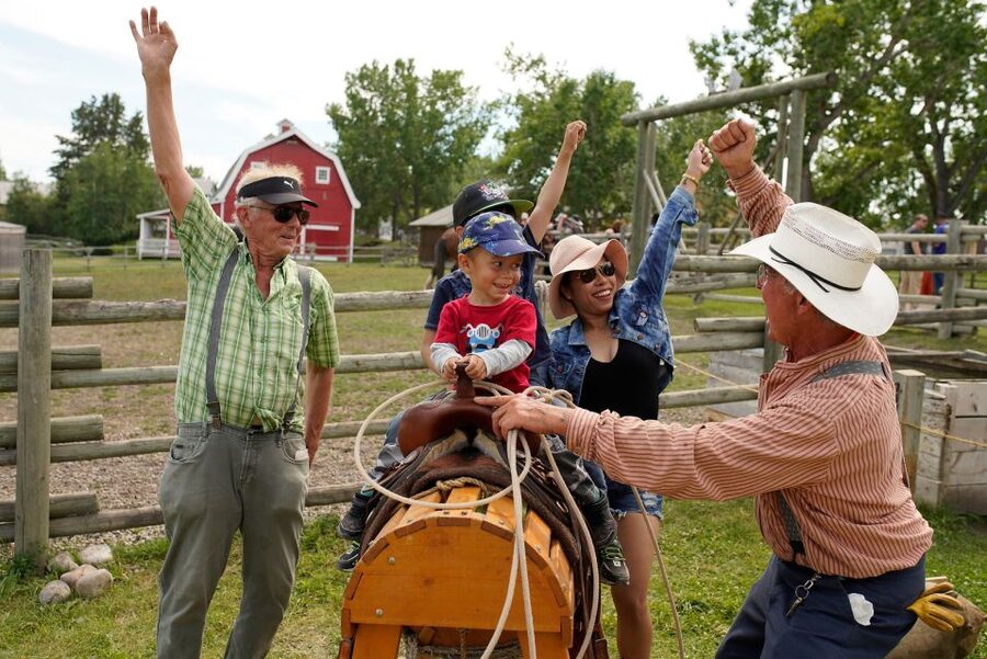 Calgary: Heritage Park Historical Village Admission Ticket - First Nations Encampment: traditional games and community-led learning