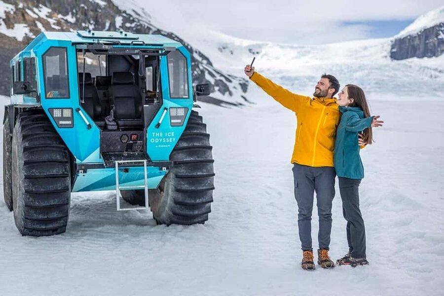 Calgary: Icefield Adventure, Skywalk and three Glaciers Tour - Herbert Lake and the Icefields Parkway warm-up stops