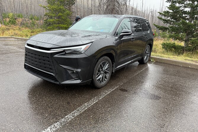 Calgary to Banff, Canmore, Lake Louise, Luxury Lexus TX - The Driver Makes or Breaks It, and This One Delivers