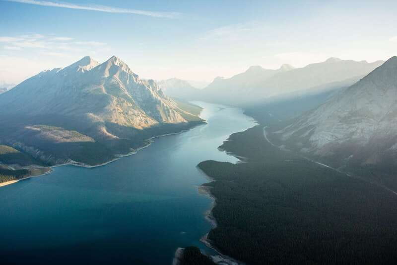 Canadian Rockies: Helicopter Flight with Exploration Hike - The 1-Hour Guided Hike to Twin Falls