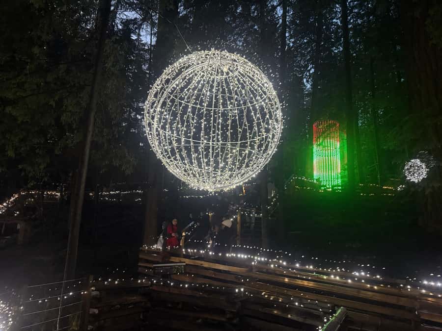CANYON LIGHTS+Capilano Suspension Bridge/Small Group/CAR - Timing, pickup, and how to avoid a stressful start