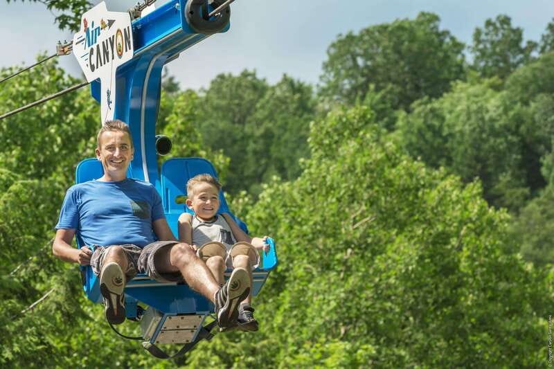 Canyon Sainte Anne: Air Canyon Ride with Park Entry - Suspension bridges and canyon viewpoints, including the 60M span
